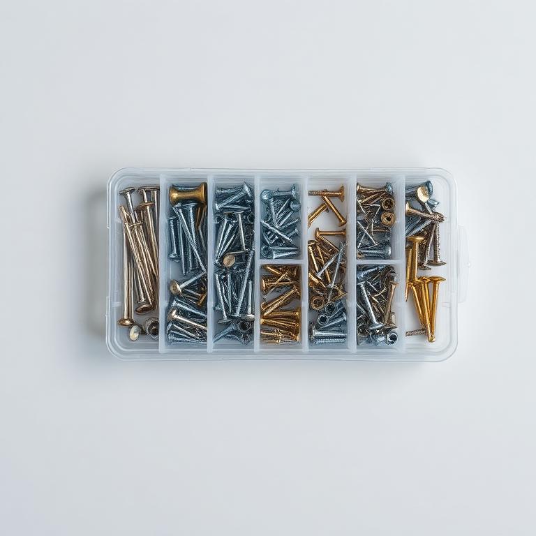 Nagel- & Schrauben-Set 640-teilig